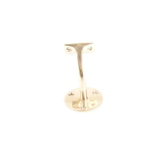 63mm Victorian Handrail Brackets [Polished Brass] (Pack of 4)