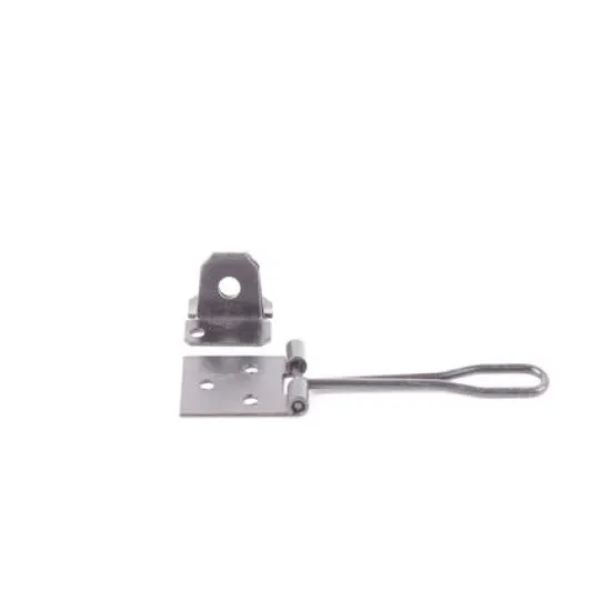 102mm Wire Hasp & Staple 610 [Epoxy Black] (Pack of 4)