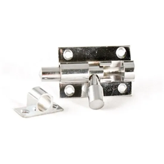 76x25mm 220 Barrel Bolt [Chrome Plated] (Pack of 4)
