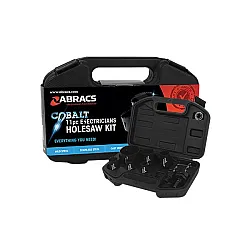 Abracs 11 Piece Electricians Holesaw Kit