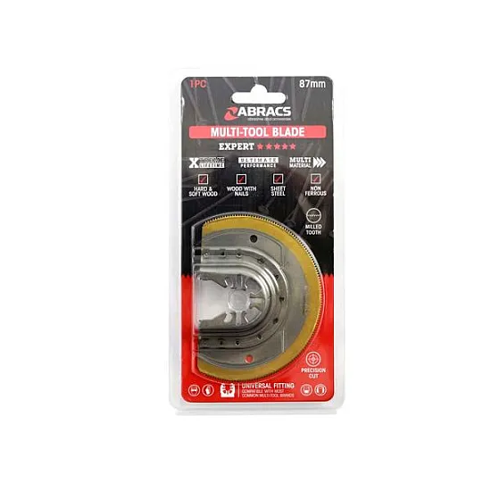 87mm TiN Coated Muti-Tool Blade For Wood / Metal 87mm TiN Coated Muti-Tool Blade For Wood / Metal
