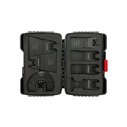 Multi-Tool Wood And Metal Blade Set (Pack of 8) [With Case]