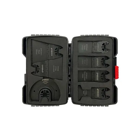 Multi-Tool Wood And Metal Blade Set (Pack of 8) [With Case]