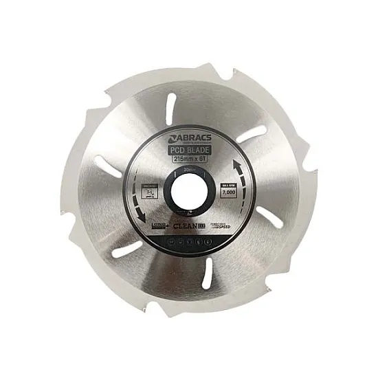 215 x 30 x 6T PCD Blade 215 x 30 x 6T PCD Blade