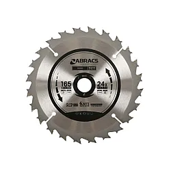 165 x 20 x 24T TCT Blade For Wood
