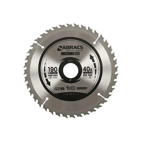 190 x 30 x 40T TCT Blade For Wood 190 x 30 x 40T TCT Blade For Wood
