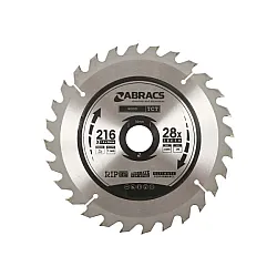 216 x 30 x 28T TCT Blade For Wood