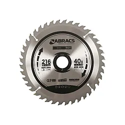216 x 30 x 40T TCT Blade For Wood