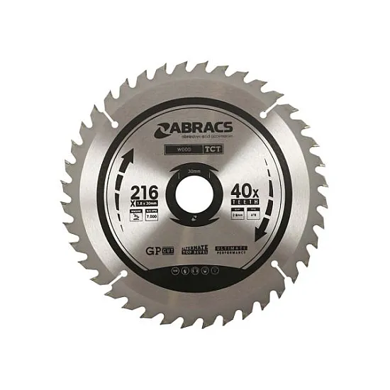 216 x 30 x 40T TCT Blade For Wood 216 x 30 x 40T TCT Blade For Wood
