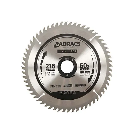 216 x 30 x 60T TCT Blade For Wood 216 x 30 x 60T TCT Blade For Wood
