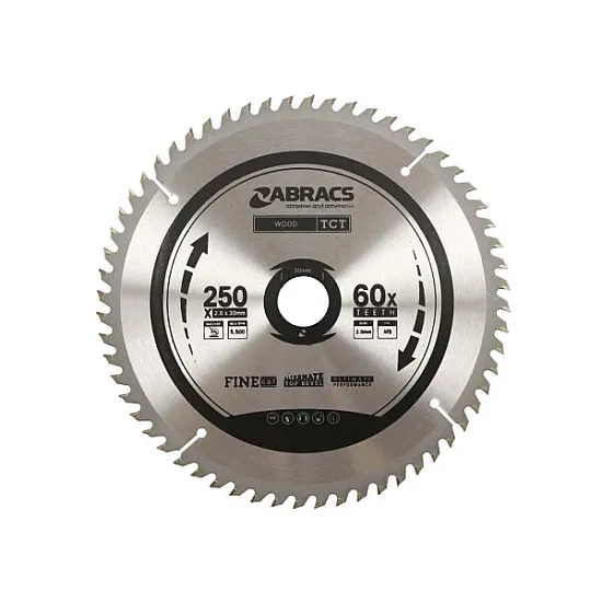 250 x 30 x 60T TCT Blade For Wood 250 x 30 x 60T TCT Blade For Wood