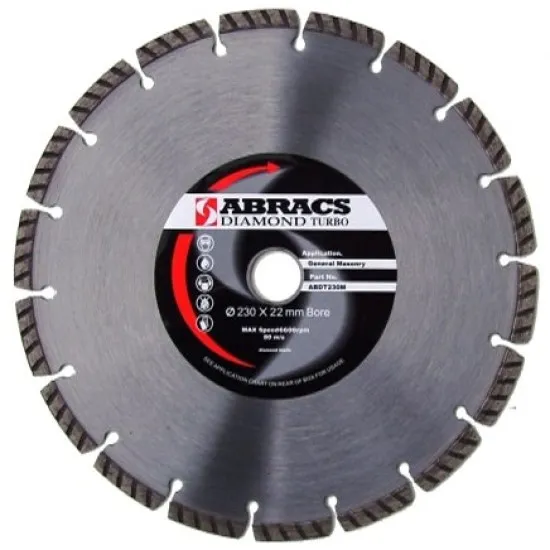 300x20mm Turbo Diamond Blade - General Purpose