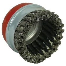 70mm x M14 Twist Knot Wire Cup Brush (Pack of 6)
