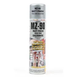 MZ90 Matt Zinc Galvanise Spray 500ml (Pack of 15)