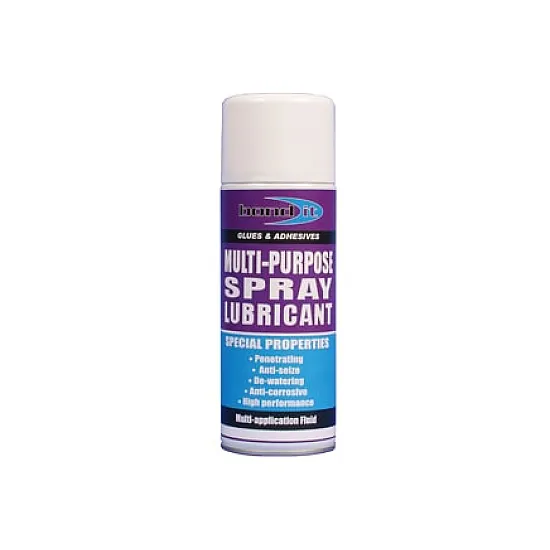 Multi Purpose Spray Lubricant - Clear 400ml (Pack of 12) Multi Purpose Spray Lubricant - Clear 400ml (Pack of 12)