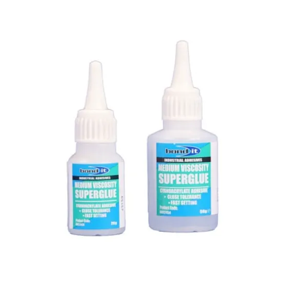 Cyanoacrylate Superglue Medium-Viscosity - Clear 20g (Pack of 25) Cyanoacrylate Superglue Medium-Viscosity - Clear 20g (Pack of 25)