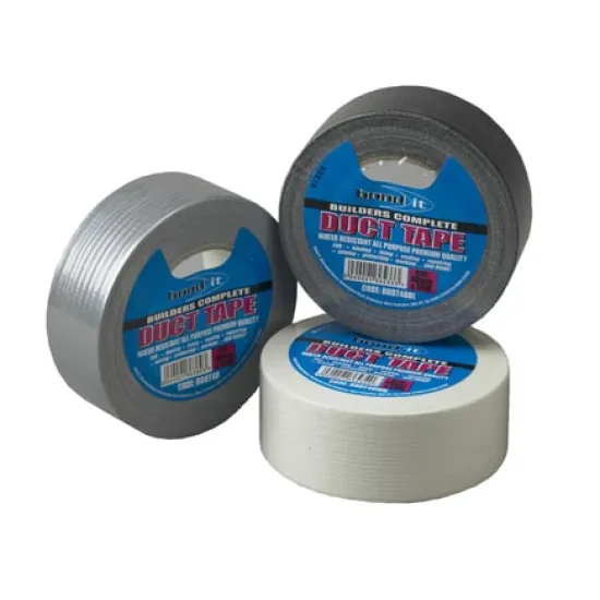 Duct Tape 45mmx50m - Silver (Pack of 24) Duct Tape 45mmx50m - Silver (Pack of 24)