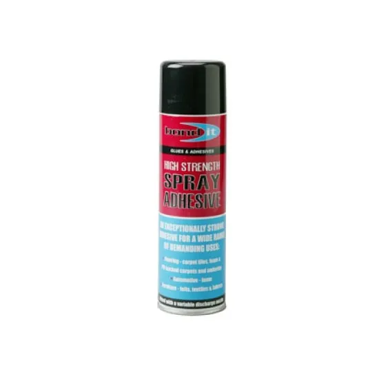 General Purpose Spray Adhesive Aerosol - 500ml (Pack of 12)