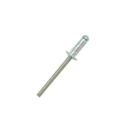 3.2 x 8 Aluminium / Stainless Steel 304-A2 Dome Head Multigrip Rivets (Pack of 1,000)