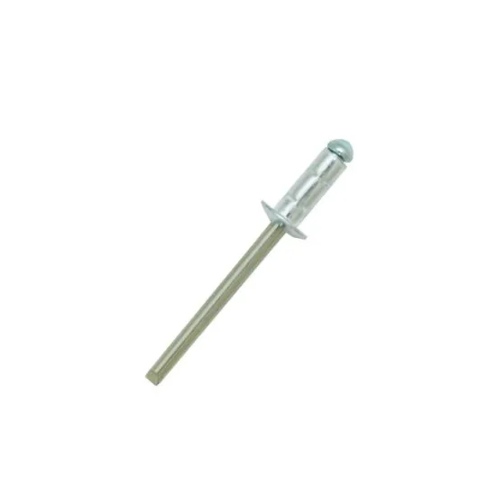 3.2 x 12.5 Aluminium / Stainless Steel 304-A2 Dome Head Multigrip Rivets (Pack of 1,000)