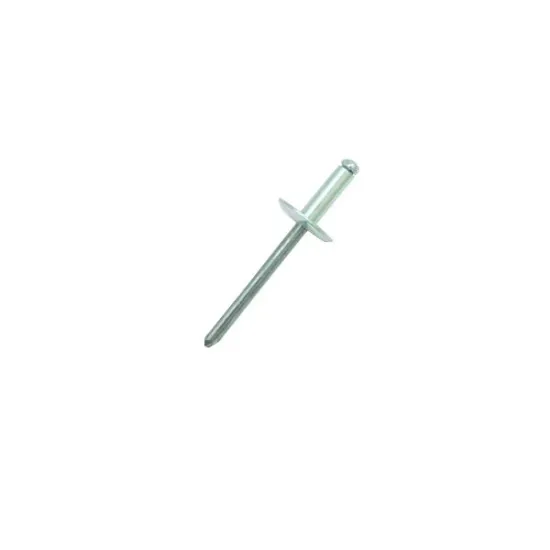 3.2 x 6 Aluminium / Steel Large Flange Head Rivets (Pack of 500)