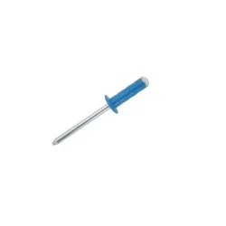 4.8 x 15 Aluminium / Steel Dome Head Multigrip Rivets (Pack of 500) [Bahama Blue]