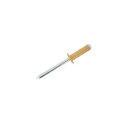 4.8 x 15 Aluminium / Steel Dome Head Multigrip Rivets (Pack of 500) [Bamboo]