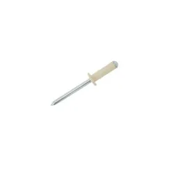 4.8 x 15 Aluminium / Steel Dome Head Multigrip Rivets (Pack of 500) [Honesty]