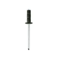 4.8 x 15 Aluminium / Steel Dome Head Multigrip Rivets (Pack of 500) [Juniper Green]