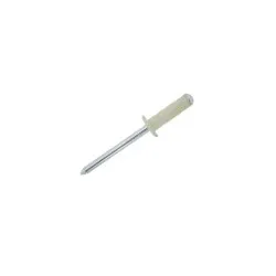 4.8 x 15 Aluminium / Steel Dome Head Multigrip Rivets (Pack of 500) [Meadowland]