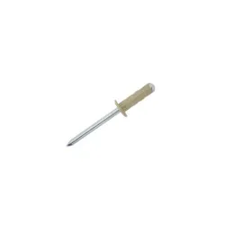 4.8 x 15 Aluminium / Steel Dome Head Multigrip Rivets (Pack of 500) [Mushroom]