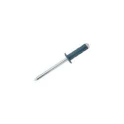 4.8 x 15 Aluminium / Steel Dome Head Multigrip Rivets (Pack of 500) [Ocean Blue]