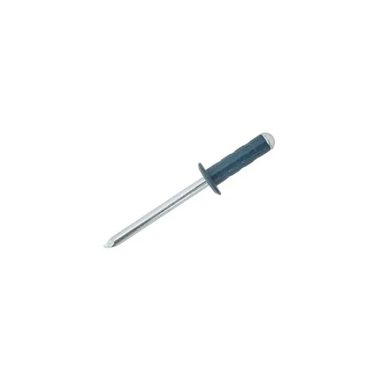 4.8 x 15 Aluminium / Steel Dome Head Multigrip Rivets (Pack of 500) [Ocean Blue]