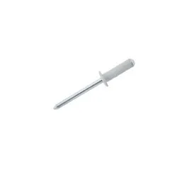 4.8 x 15 Aluminium / Steel Dome Head Multigrip Rivets (Pack of 500) [Oyster]