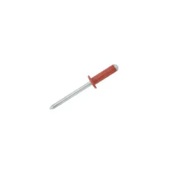 4.8 x 15 Aluminium / Steel Dome Head Multigrip Rivets (Pack of 500) [Petra]