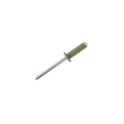 4.8 x 15 Aluminium / Steel Dome Head Multigrip Rivets (Pack of 500) [Svelte Grey]