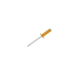 4.8 x 15 Aluminium / Steel Dome Head Multigrip Rivets (Pack of 500) [Tangerine]