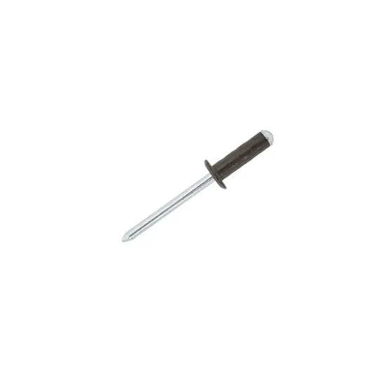 4.8 x 15 Aluminium / Steel Dome Head Multigrip Rivets (Pack of 500) [Vandyke Brown]