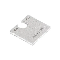 Lindapter AF P1 Packing Piece - M12 Zinc Plated (Pack of 1)
