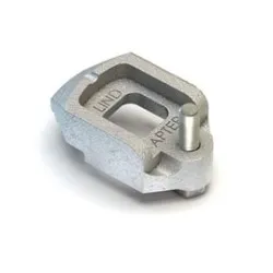 Lindapter D2 Adjustable Clamp - M20 Zinc Plated (Pack of 1)