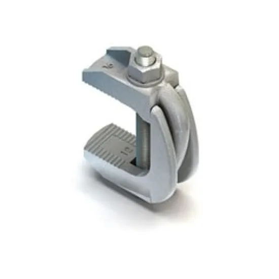 Lindapter F9 Flange Clamp - M12 Zinc Plated (Pack of 1)