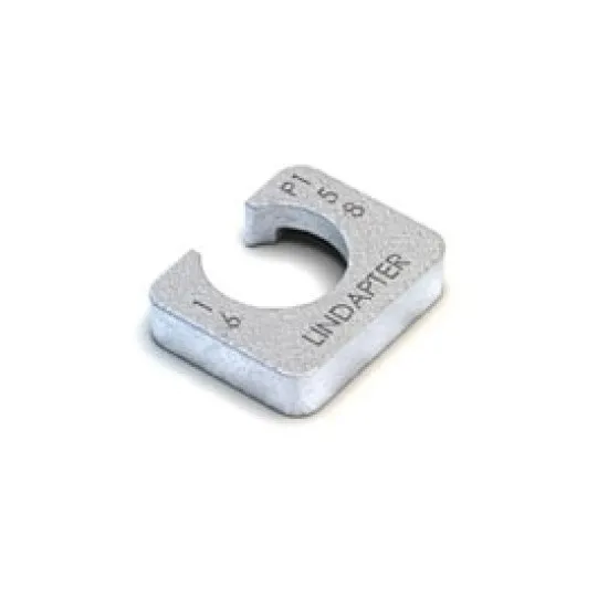 Lindapter AF P2 Packing Piece - M12 Short HD Galvanised (Pack of 1)