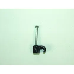 3.5mm UF Black Round Cable Clips [Pack of 1,000]