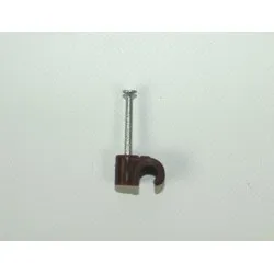 3.5mm UF Brown Round Cable Clips [Pack of 1,000]