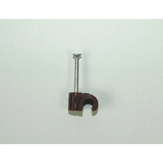 4.5mm UF Brown Round Cable Clips [Pack of 1,000]