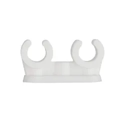 15mm Double Openlok Pipe Clip [Pack of 50]
