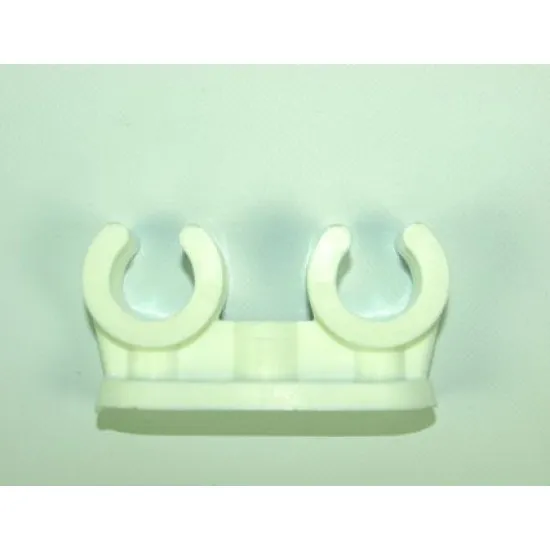 15mm Double Openlok Pipe Clip [Pack of 50]