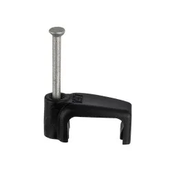 2.5mm (10x5) UF Black FTE Cable Clips [Pack of 1,000]