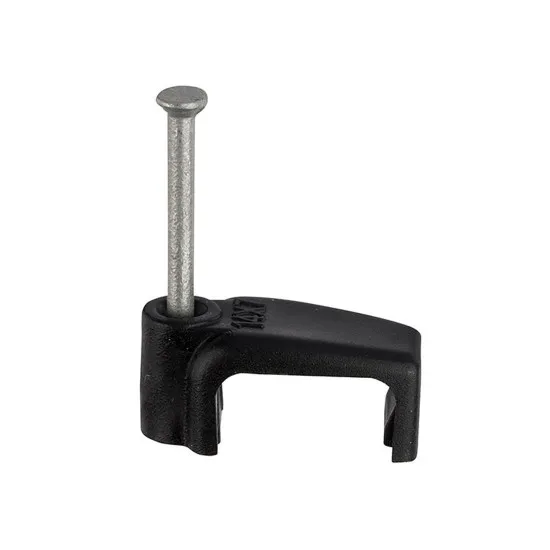 2.5mm (10x5) UF Black FTE Cable Clips [Pack of 1,000]