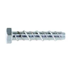 M8/10x60mm Hex Flange Concrete Bolt (Pack of 4)